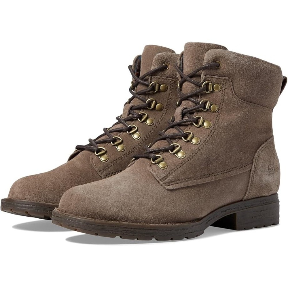 Børn® Women's 9.5 (M) Codi Mid Waterproof Suede Boots in Taupe